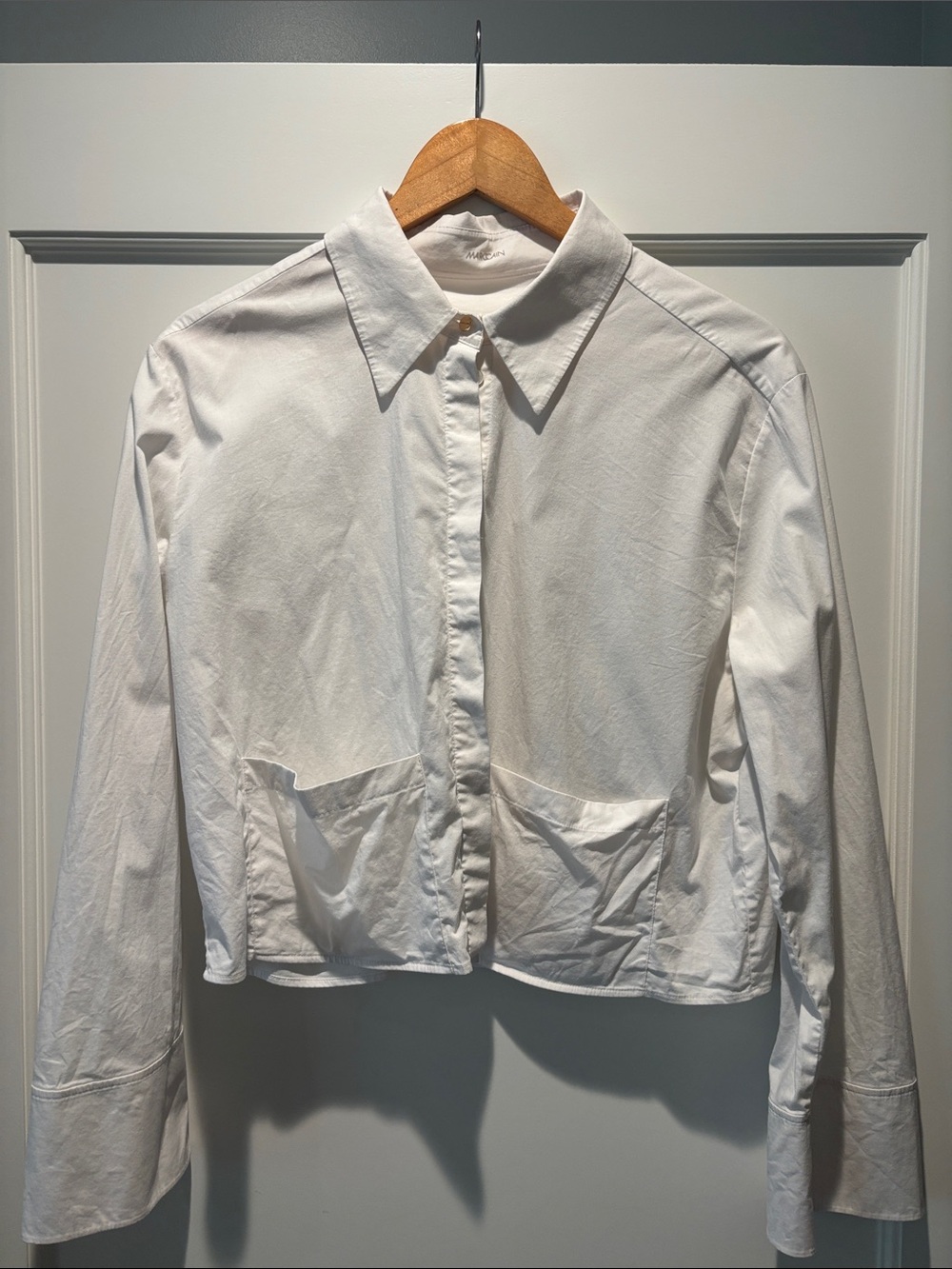 Marc Cain Cream Button-Up Shirt
